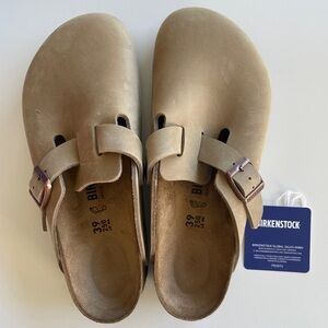 Birkenstock Boston BS Tobacco Brown